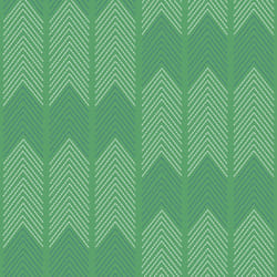 Nyle Chevron Stripe Vinyl Wallpaper Fine Decor - Green/Blue