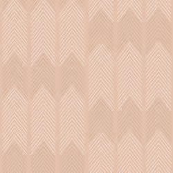 Nyle Chevron Stripe Vinyl Wallpaper Fine Decor - Blush