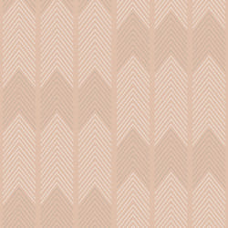 Nyle Chevron Stripe Vinyl Wallpaper Fine Decor - Blush