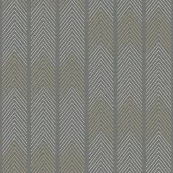Nyle Chevron Stripe Vinyl Wallpaper Fine Decor - Charcoal