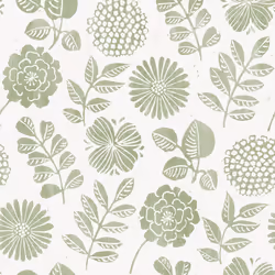 Inge Floral Vinyl Wallpaper Fine Decor - Green