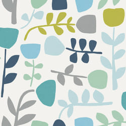 Juni Tulip Wallpaper Fine Decor - Teal