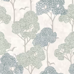 Lykke Tree Wallpaper Fine Decor - Green