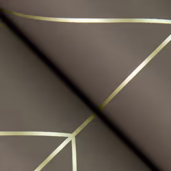Sander Geometric Wallpaper Fine Decor - Brown/Gold