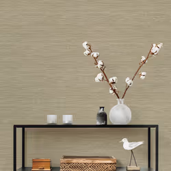 Malin Grasscloth Wallpaper Fine Decor - Sand