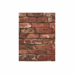 Red Brick Effect Wallpaper Fine Decor FD31285