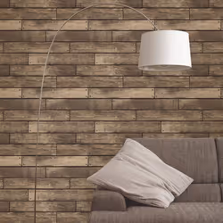Brewster FD31289 Wooden Plank Wallpaper-Gold