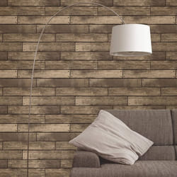Brewster FD31289 Wooden Plank Wallpaper-Gold
