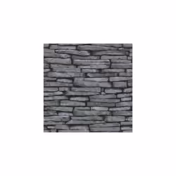 Fine Decor - Distinctive Brick / Stone Wallpaper - Grey / Charcoal - FD31291