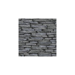 Fine Decor - Distinctive Brick / Stone Wallpaper - Grey / Charcoal - FD31291