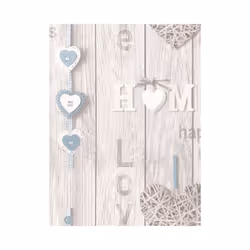Love Your Home Wallpaper Fine Decor - Blue