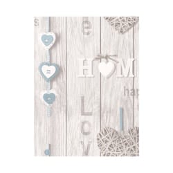 Love Your Home Wallpaper Fine Decor - Blue