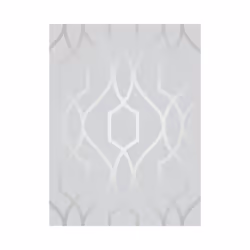 Apex Geometric Trellis Wallpaper Fine Decor - Stone/Silver