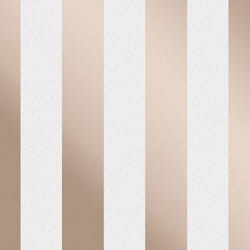 Fine Decor Monaco Stripe Rose Gold Wallpaper FD42246
