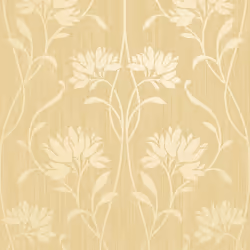 Fine Decor Florence Floral Yellow Wallpaper FD42581