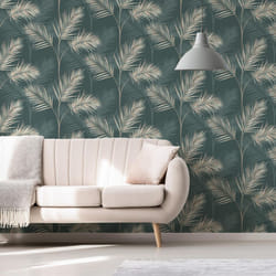 Fine Decor South Beach Emerald Wallpaper FD42679