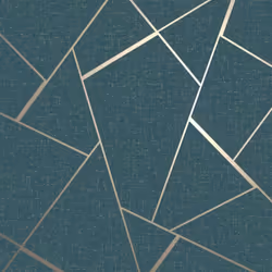 Fine Decor Quartz Fractal Emerald Wallpaper FD42684