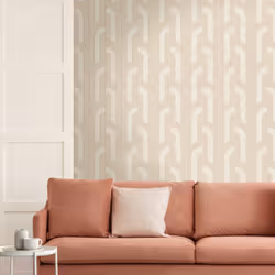 Fine Decor Cascade Arch Cream Gold Wallpaper FD42844