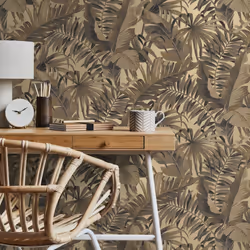 Fine Decor Maui Gold Wallpaper FD42853