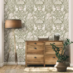 Fine Decor Woodland Sage Wallpaper FD42951