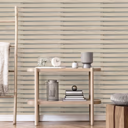 Fine Decor Wood Slats Grey Wallpaper FD42997