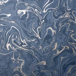 Fine Decor Marble Navy Blue Wallpaper FD43055