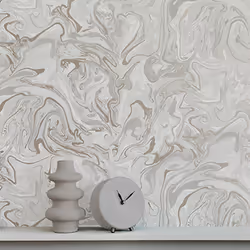 Fine Decor Marble Natural Grey Wallpaper FD43056