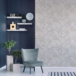 Fine Decor Marble Natural Grey Wallpaper FD43056