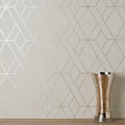 Fine Decor Miya Geo Natural Wallpaper FD43153