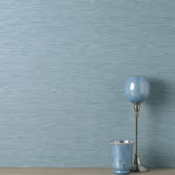 Fine Decor Miya Grasscloth Teal Wallpaper FD43157