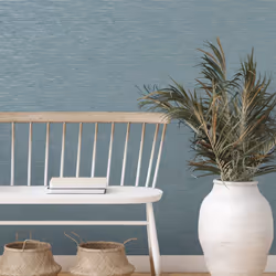 Fine Decor Miya Grasscloth Teal Wallpaper FD43157