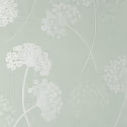 Fine Decor Grace Allium Green Wallpaper FD43282