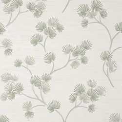 Fine Decor Kira Trail Green Wallpaper FD43310