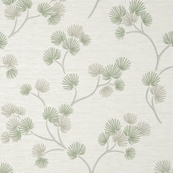 Fine Decor Kira Trail Green Wallpaper FD43310
