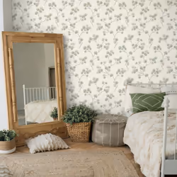 Fine Decor Kira Trail Green Wallpaper FD43310