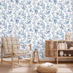 Fine Decor Eleanor Blue Wallpaper FD43447 - Additional view 5