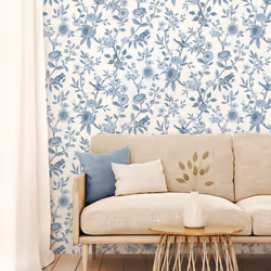 Fine Decor Eleanor Blue Wallpaper FD43447 - Additional view 6