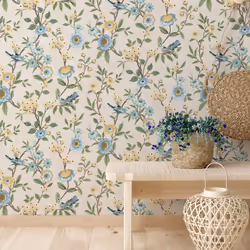 Fine Decor Eleanor Natural Wallpaper FD43448 - Additional view 4