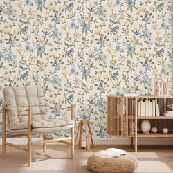 Fine Decor Eleanor Natural Wallpaper FD43448 - Additional view 5