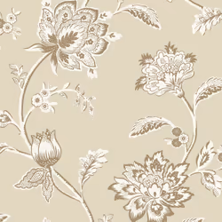 Fine Decor Juliette Floral Natural Wallpaper FD43452