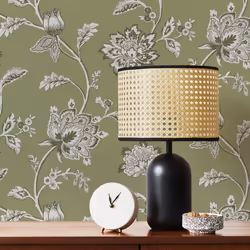 Fine Decor Juliette Floral Sage Wallpaper FD43454