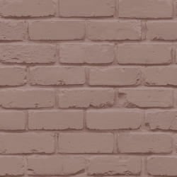 Fine Decor Painted Brick Pink Wallpaper FD43601