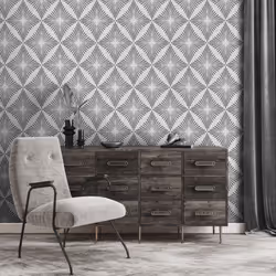 Fine Decor Denver Grey Wallpaper FD43747