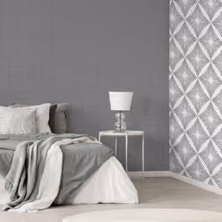 Fine Decor Larson Texture Charcoal Wallpaper FD43751