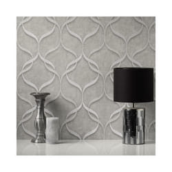 Fine Decor Milano 9 Wave Grey Wallpaper M95616