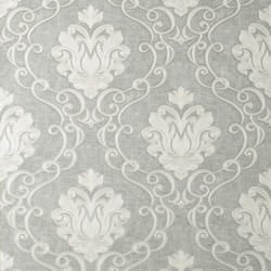 Vymura Florentine Damask Grey Wallpaper M95659