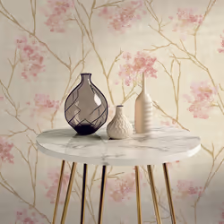 Vymura Sofia Sprig Blush Wallpaper M95670