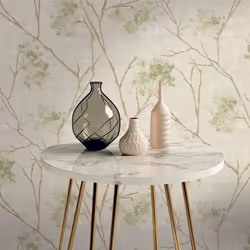 Vymura Sofia Sprig Green Wallpaper M95671