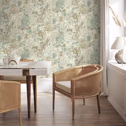 Vymura Capri Palm Green Wallpaper M95676
