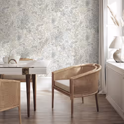 Vymura Capri Palm Grey Wallpaper M95678